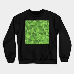 Green Triangles Crewneck Sweatshirt